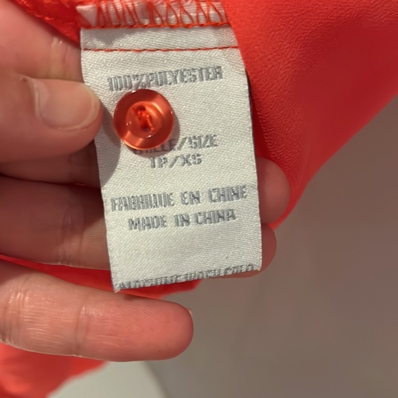 Light coral blouse SuzyShier - Picture 5 of 6